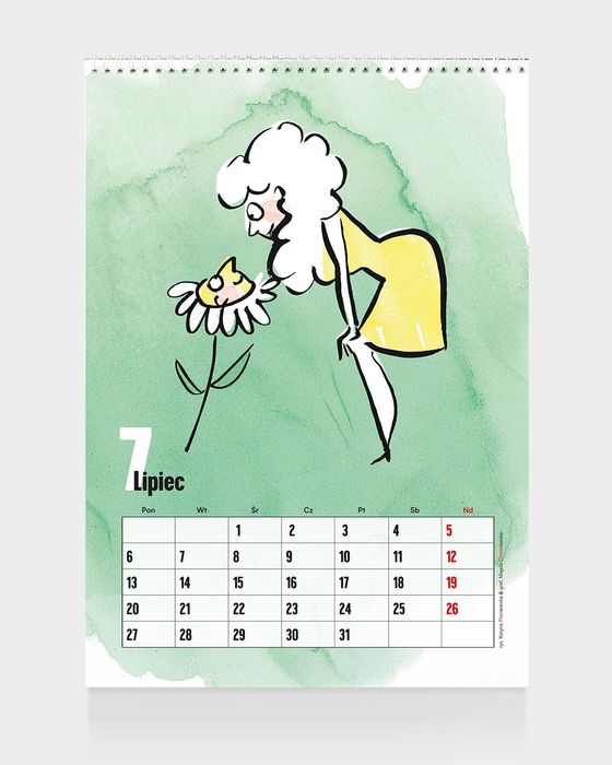 Kalendarz ścienny na rok 2026
