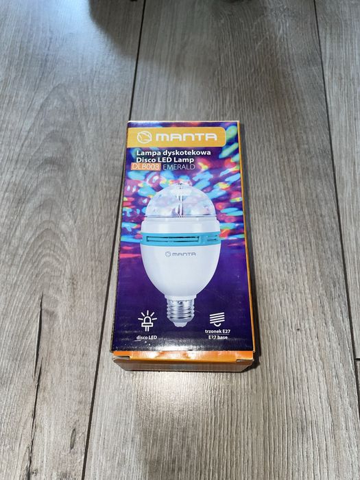 Світлодіодна диско лампа 3W, що обертається