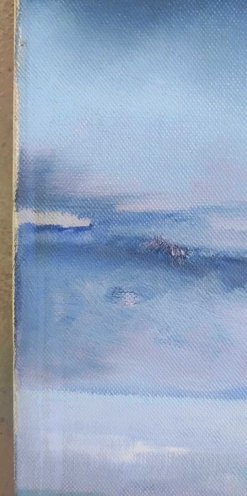 Pintura contemporânea Céu e Mar - Abstrato - Pintura acrílico - Quadro