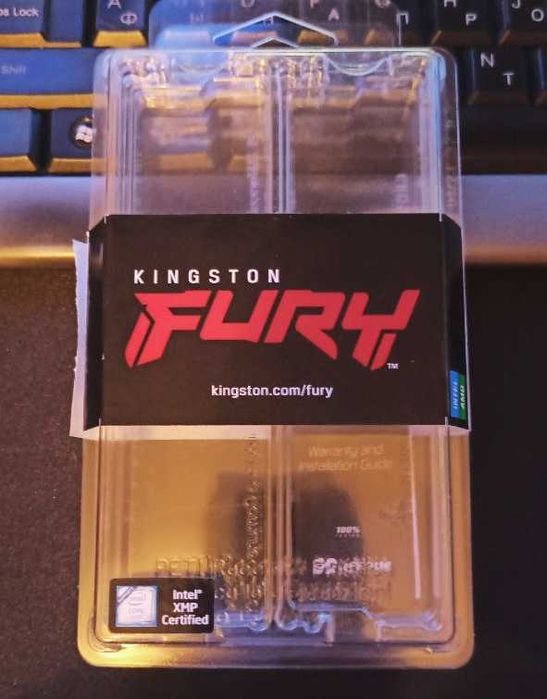 ОЗУ Kingston FURY 128GB (4x32GB) DDR5 5600 MHz Beast Black