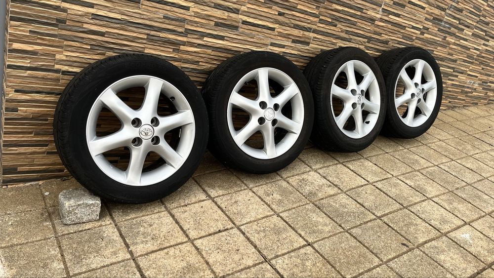 Jantes com pneus semi novos 195/50R15