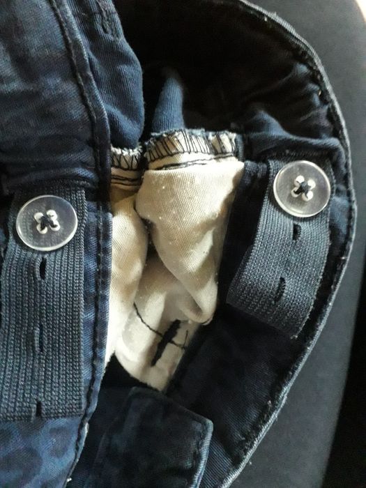 Spodnie dziewczęce gumki