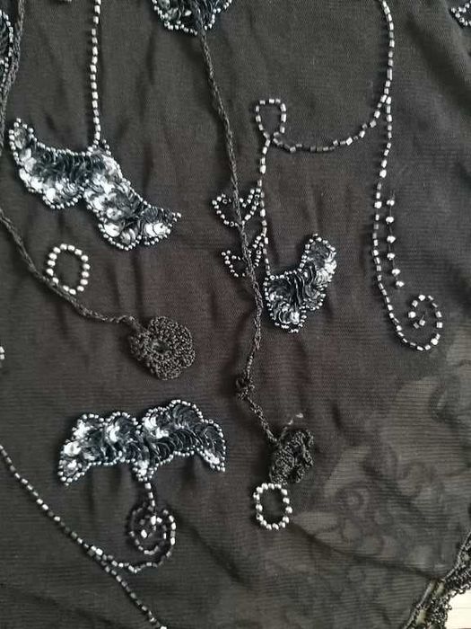 Elegancka wyjątkowa narzutka wieczorowa S