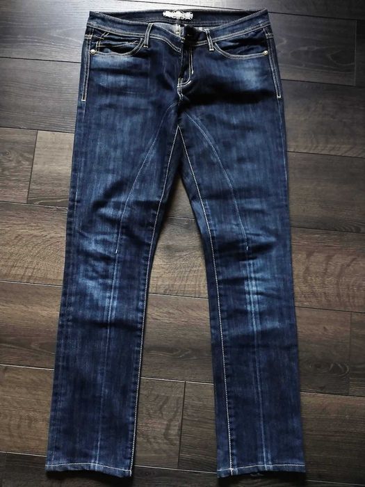 Elie Tahari jeansy spodnie s/m vintage style