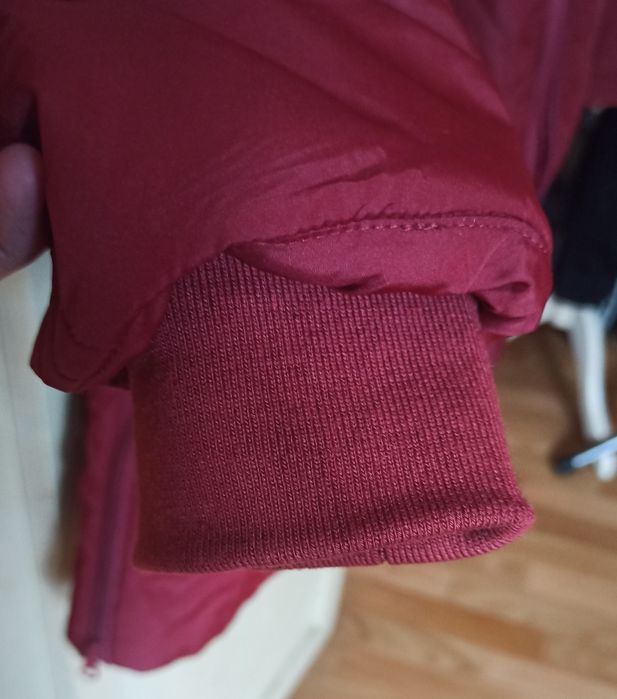 Długa lekka kurtka pikowana