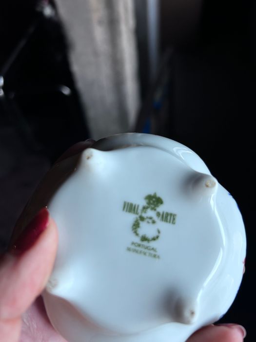 2 caixas de porcelana - Vidal arte