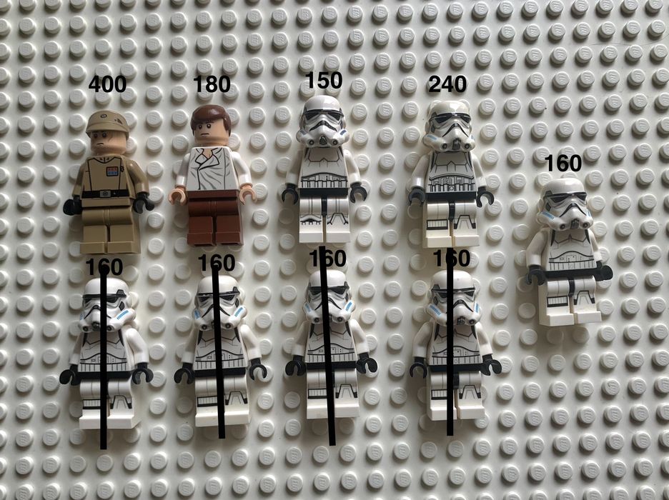 Lego Star Wars minifigures / set 75078