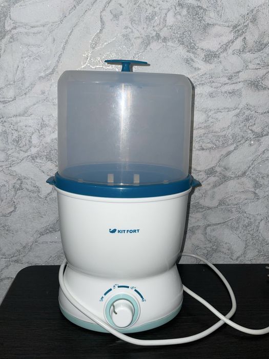 Підігрівач-стерилізатор для пляшечок Kitfort на 2 пляшечки