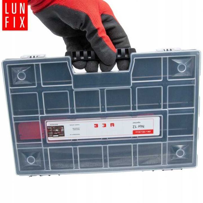 Organizer narzędziowy modułowy 290x195x35mm box skrzynka