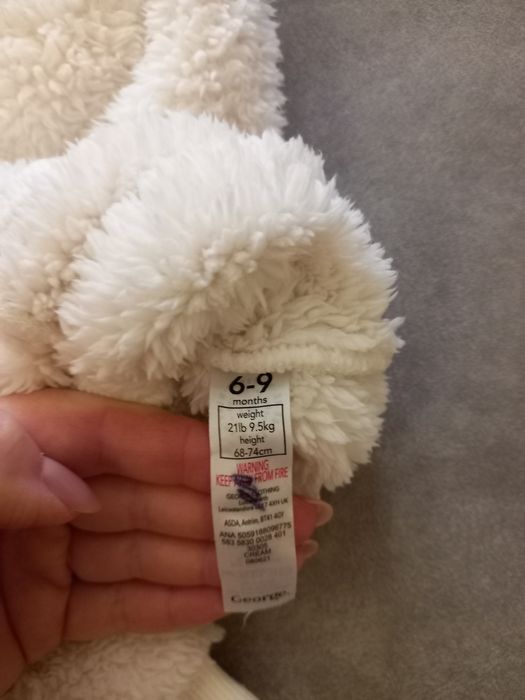 Ромпер тедді 6-9 місяців