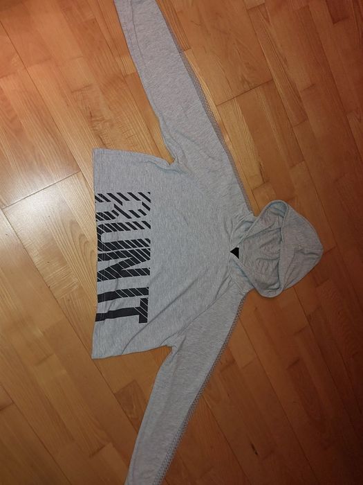 Bluza damska szara r 40 42 L xl siateczka