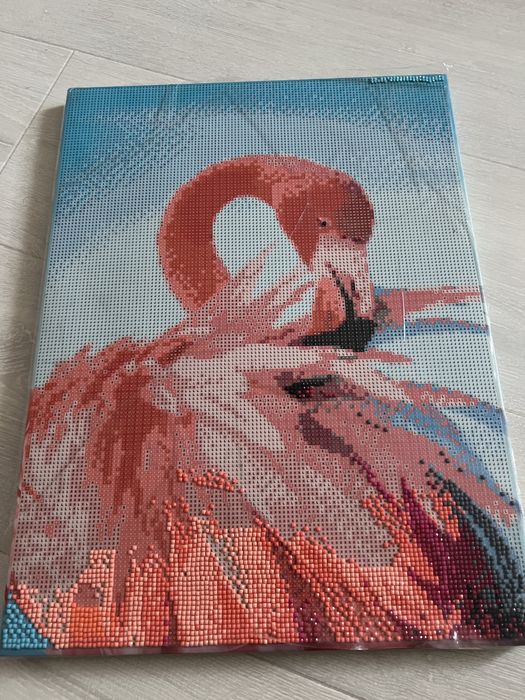 Алмазна мозайка картина Фламінго