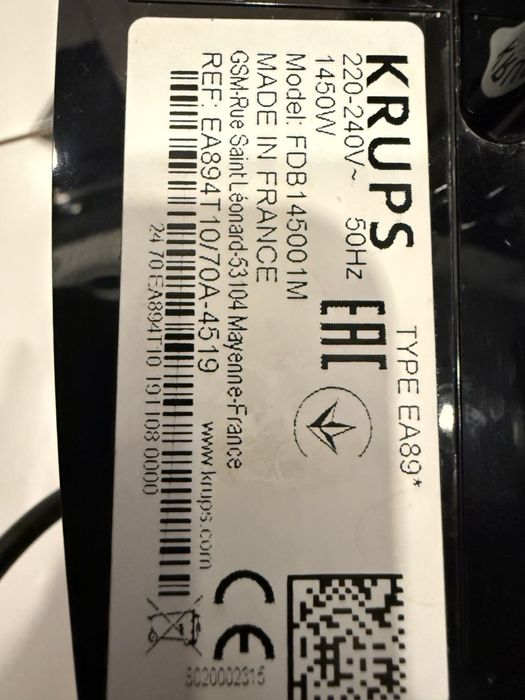 Кавомашина KRUPS Evidence Plus EA894T10