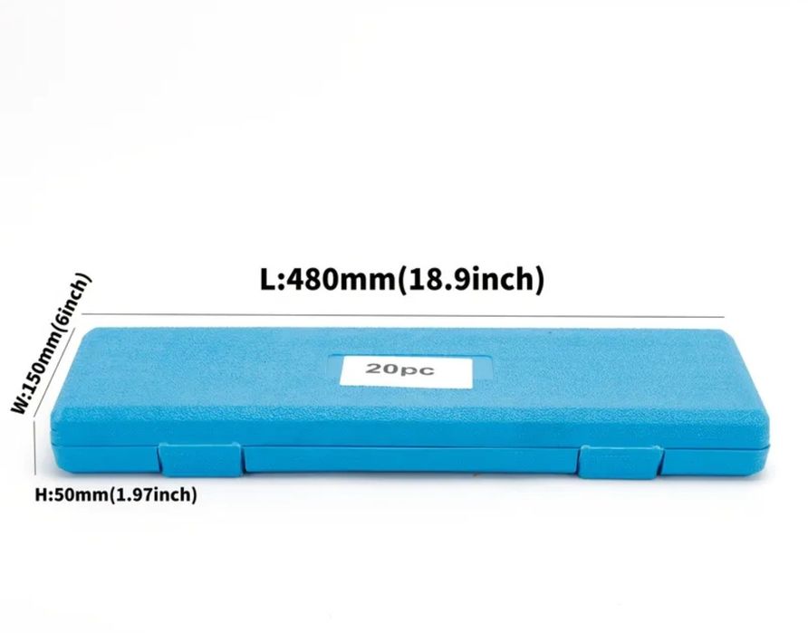 Wiertła do betonu - SDS PLUS - 20 sztuk