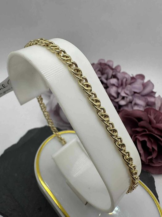 Złota bransoletka 585 14k 21cm