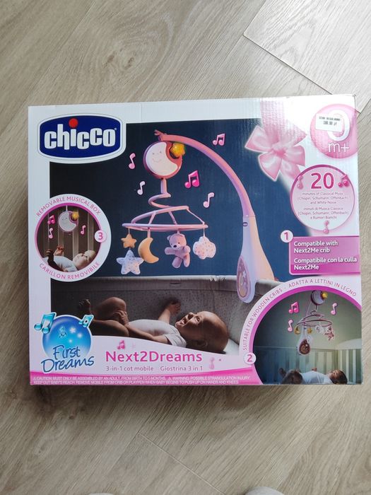 Karuzela do łóżeczka Chicco – bardzo dobry stan
