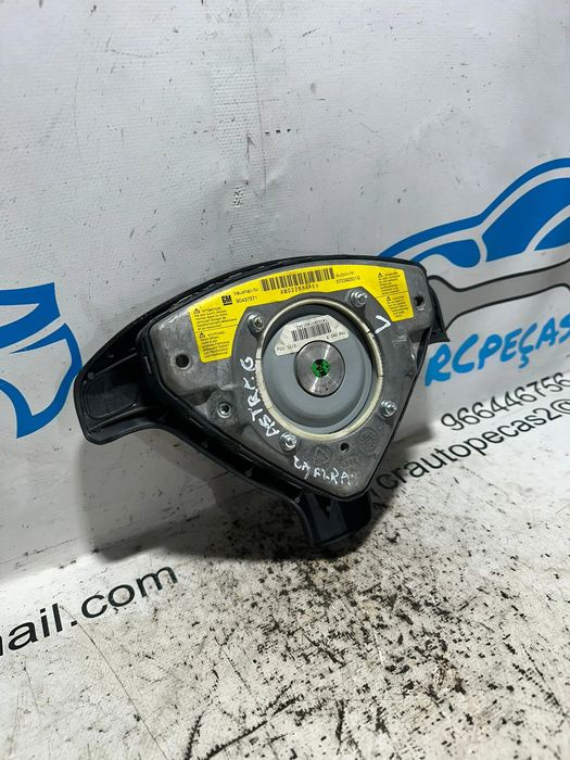 Airbag Volante Condutor GM Opel Astra Zafira 90437571 1998 - 2005