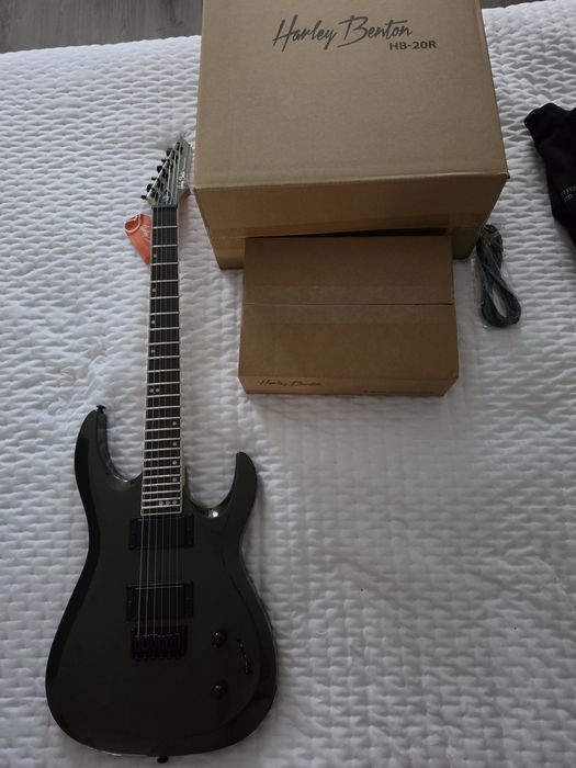Guitarra Harley Benton mettalic