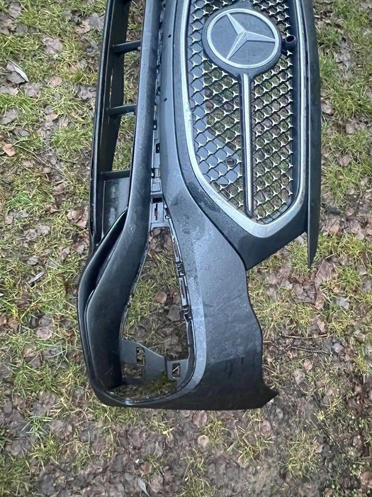 Mercedes E Klasa W214 214 AMG zderzak przedni grill komplet oryginał