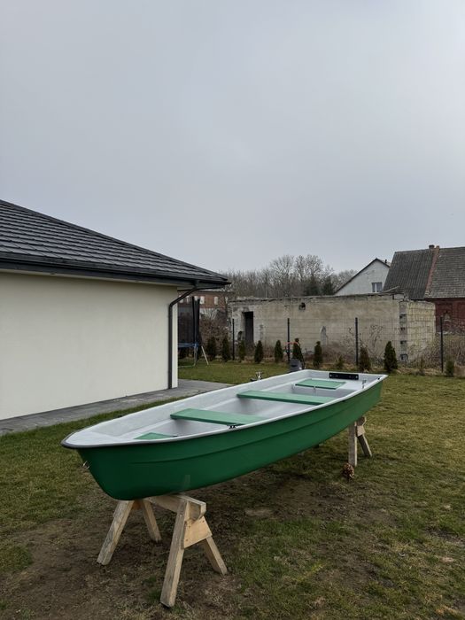 PRODUCENT  430cm łódka wędkarska wioslowa wiosłowa łódka łodzie łódki