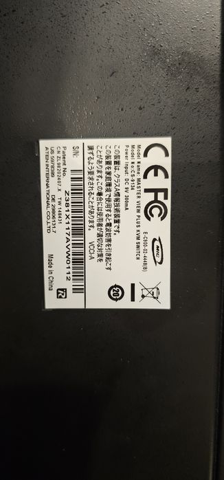 KVM перемикач Aten Master view plus  CS 9134