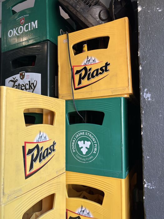 Skrzynki na piwo transporotowe