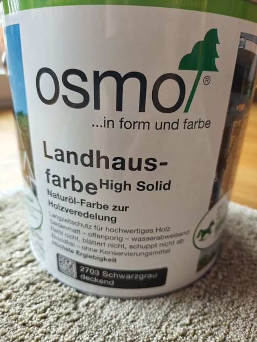 Osmo Olej Kryjący Zewnętrzny 2703 Ciemny Szary 2,5 l – NOWY
