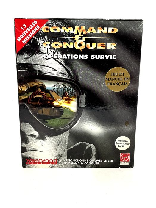 Command and Conquer The Cover Operation PC Big Box Po Francusku