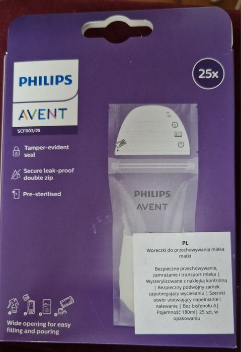 Laktator Philips Avent Hands-free + gratis woreczki na pokarm !