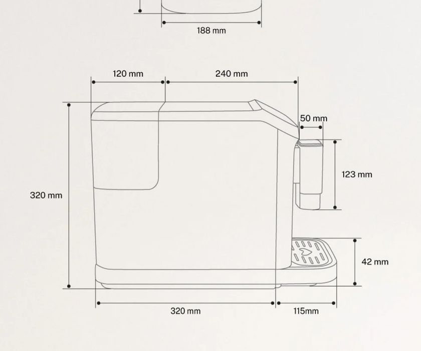 Máquina de café superautomática