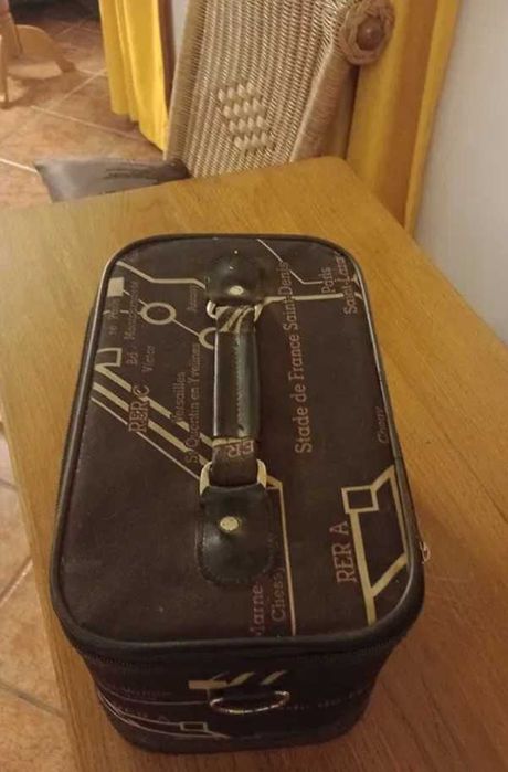 Kuferek 17x17x29 brazowy
