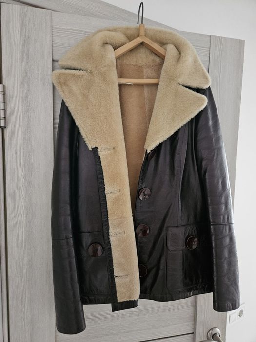 Дубленка шкіряна