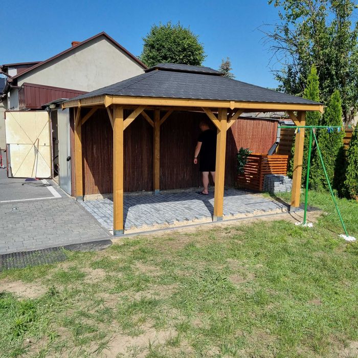 ALTANA OGRODOWA MALTA 3x4, wiata, altanka, pergola, słupy 12x12
