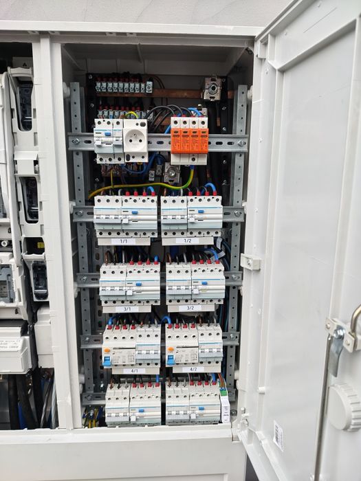 Stacja ładowania samochodu elektrycznego – montaż, pomiary UDT