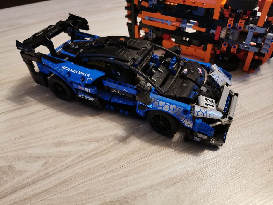 Lego technic 2 zestawy 42123 Mclaren Senna GTR + 42093 corvette ZR1
