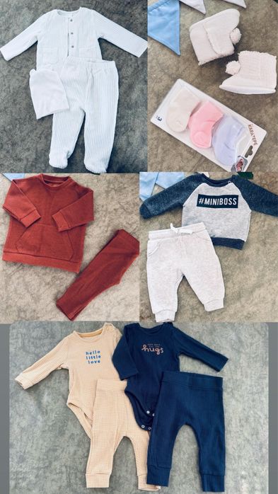 Шапка чоловічок новорічний бодік62-68носочки подушка соски пустушка