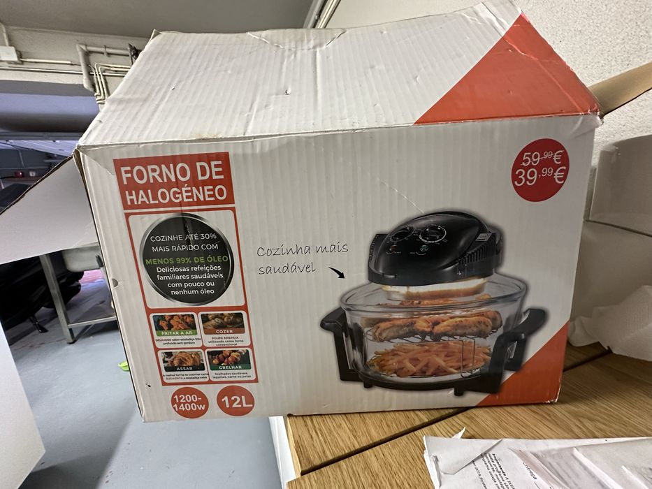 Forno de halógeneo