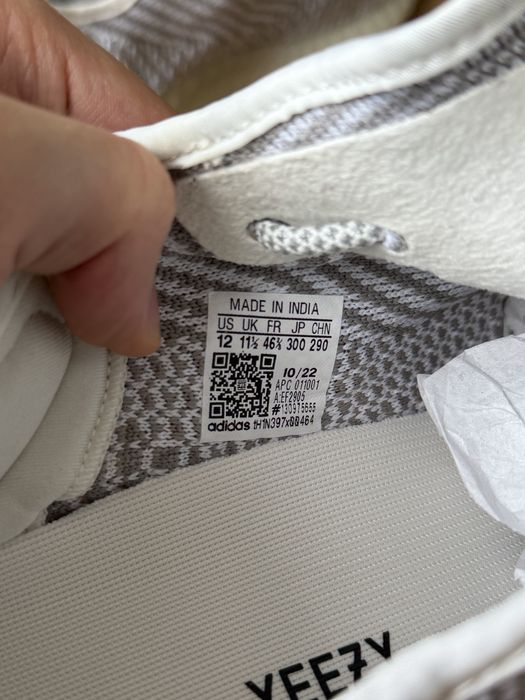 Adidas Yeezy Boost 350 V2 Static non Reflective buty sneakersy szare niskie 46 2/3