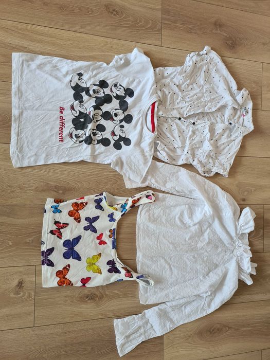 Zestaw, paka ubrań dla dziewczynki - rozmiar 134-140 cm