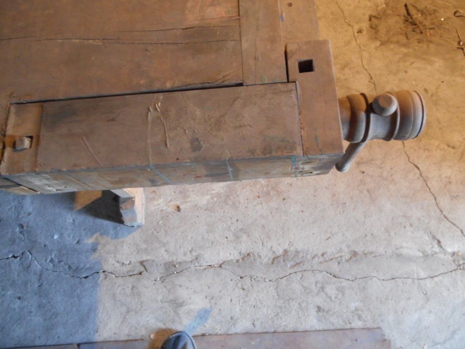 stół stolarski antyk zabytek ciesielski warsztat strugnica vintage