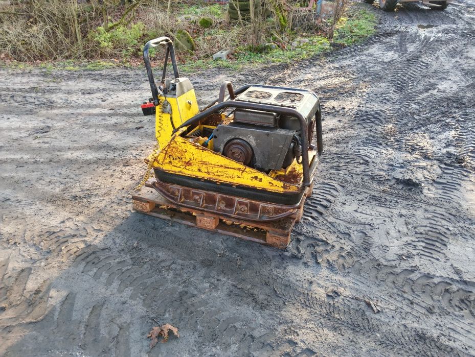 Zagęszczarka WACKER diesel 635kg z sterowaniem na pilot