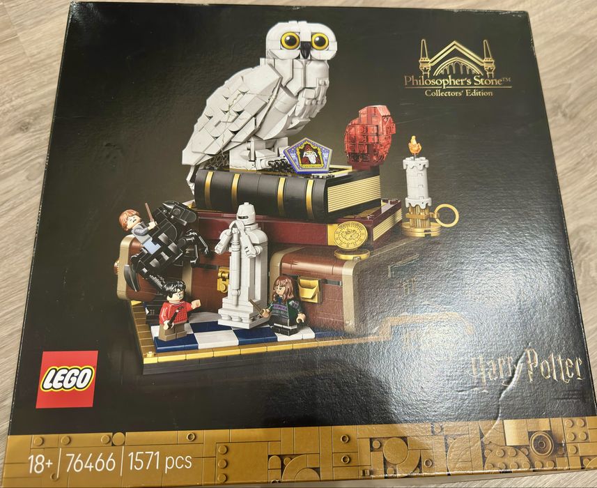 Caixa vazia lego harry potter