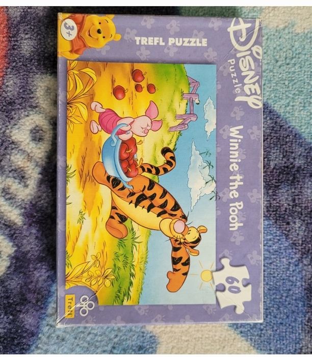 Puzzle Kubuś Puchatek i Myszka Miki