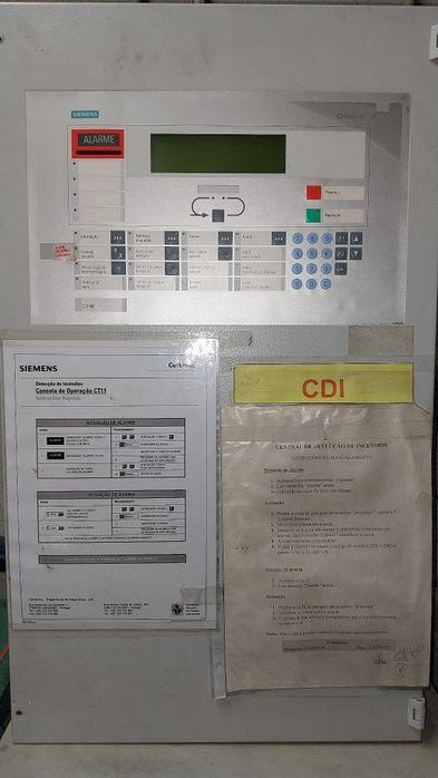 Central de incêndio
