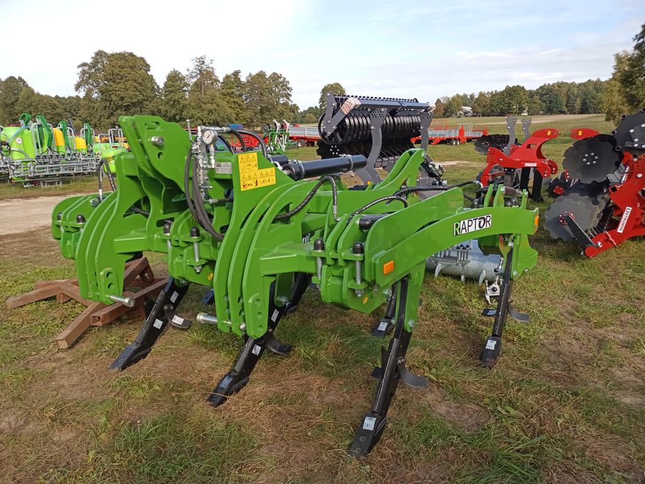 Pług dłutowy zabezpieczenie hydrauliczne 3m wał mulczer Raptor Tolmet