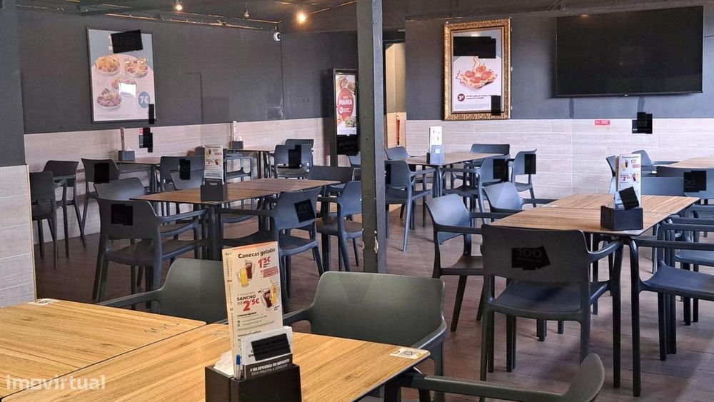 Um restaurante pronto para o seu próximo negócio