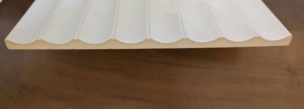 Panele ścienne 3D Orac białe