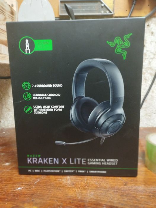 Наушники Razer Kraken XL lite,так же наушники GAMEPRO MERCURY
