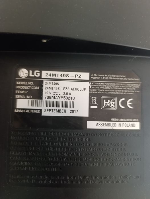 Smart TV  LG 24 polegadas