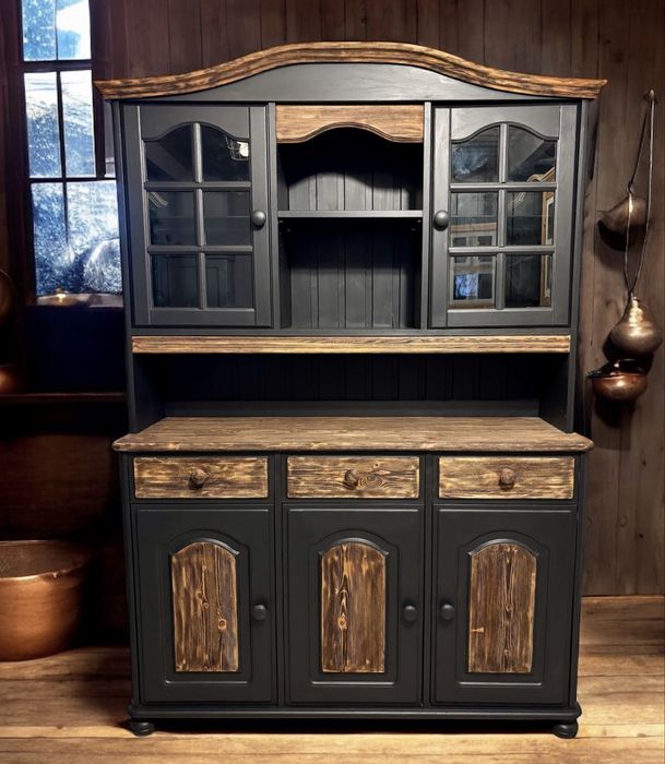 Kredens rustykalny, kredens wiejski, kredens farmhouse, kredens loft